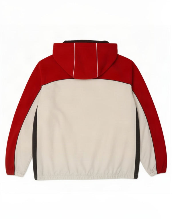 Giacca da tuta da uomo con cappuccio Diadora IT 52 Large Red Colourblock
