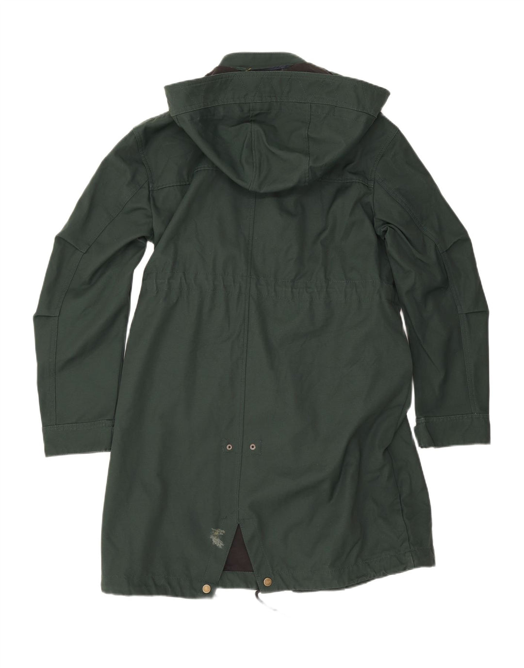 Giacca Parka con cappuccio da uomo Zara UK 36 piccola verde