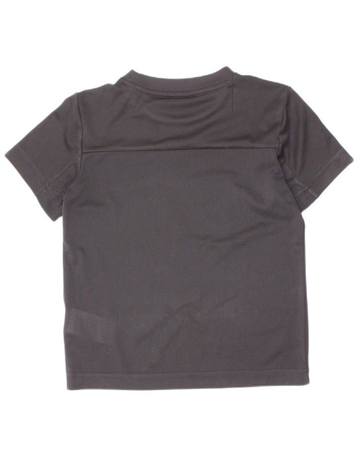 T-shirt grafica Adidas da ragazzo Climacool 5-6 anni 2XS poliestere nero