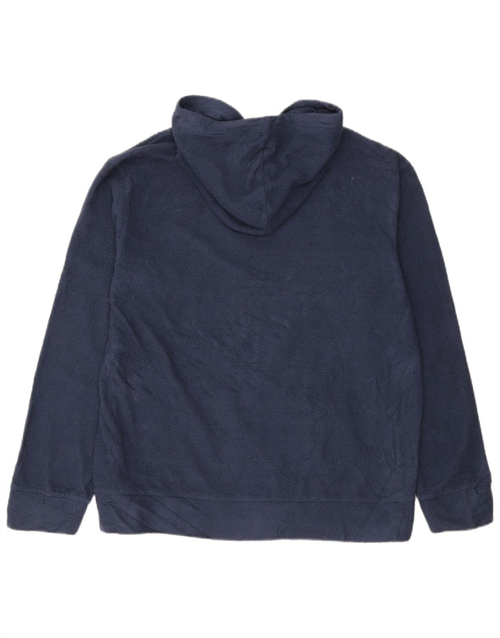 Maglione in pile con cappuccio da uomo Dickies UK 38/40 poliestere medio blu navy