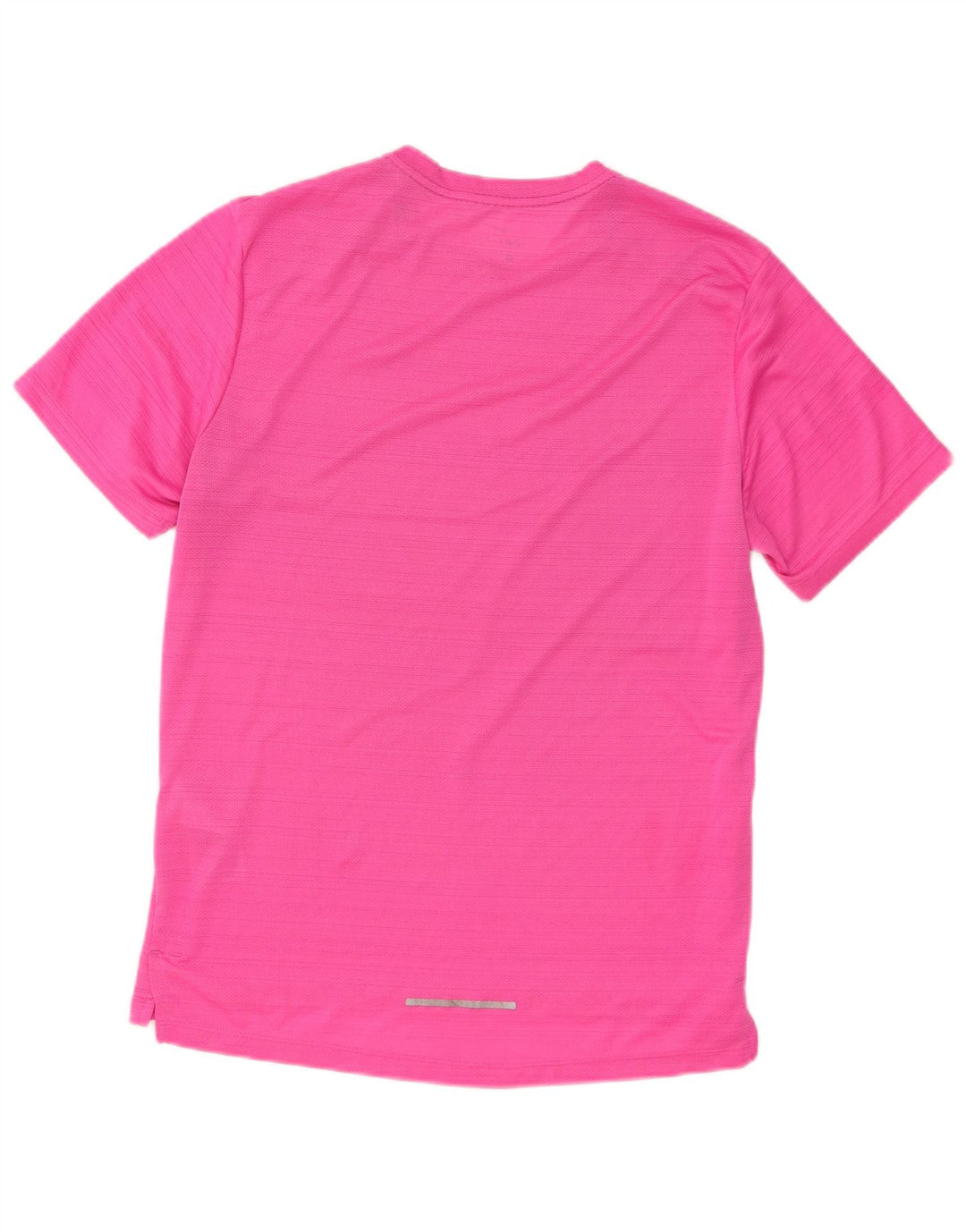 T-shirt Nike Dri Fit da uomo, top in poliestere rosa medio
