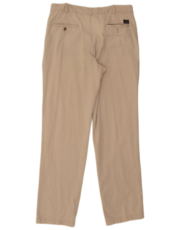Pantaloni chino con pegging da uomo Mash IT 50 Large W34 L33 Cotone Beige