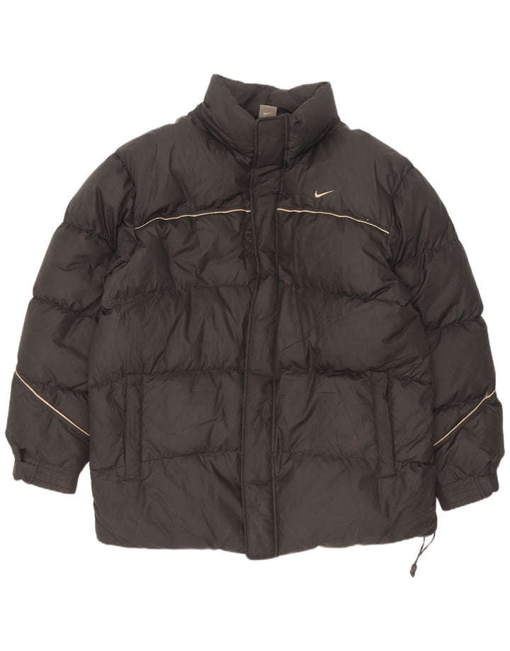 Giacca imbottita da uomo Nike UK 42 XL poliestere nero