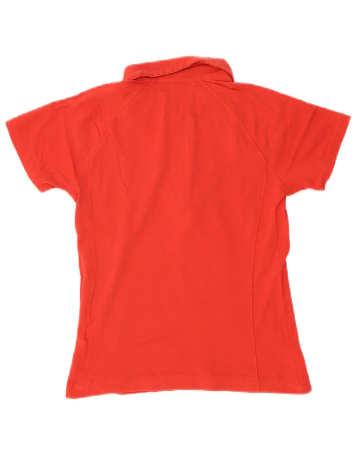 Polo da donna Sergio Tacchini UK 12 rosso medio in cotone