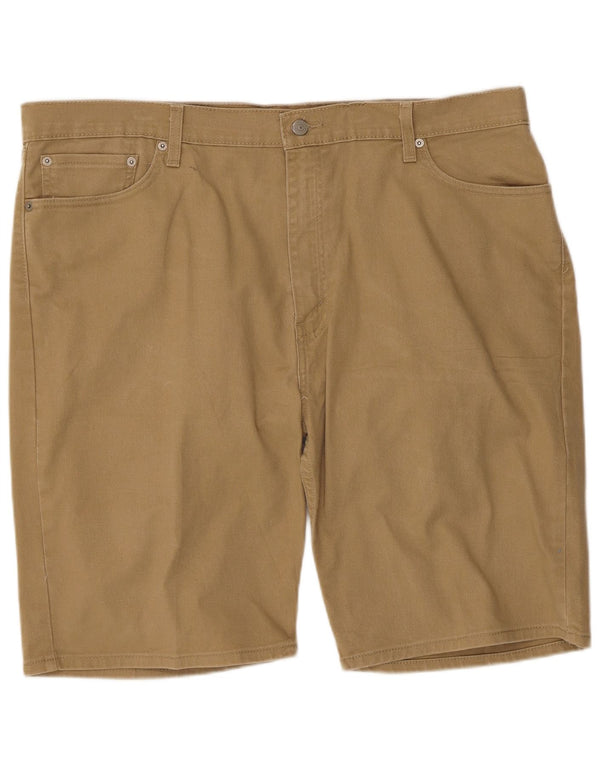 Pantaloncini di jeans Levi's 505 da uomo W42 2XL Cotone beige