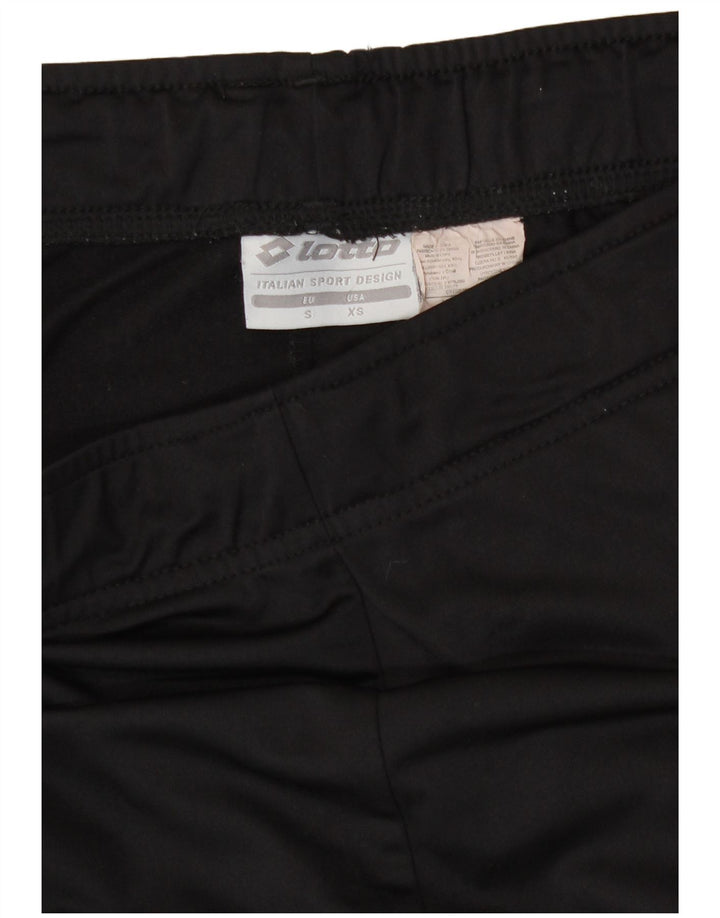 Pantaloni da tuta da uomo Lotto Small neri in poliestere