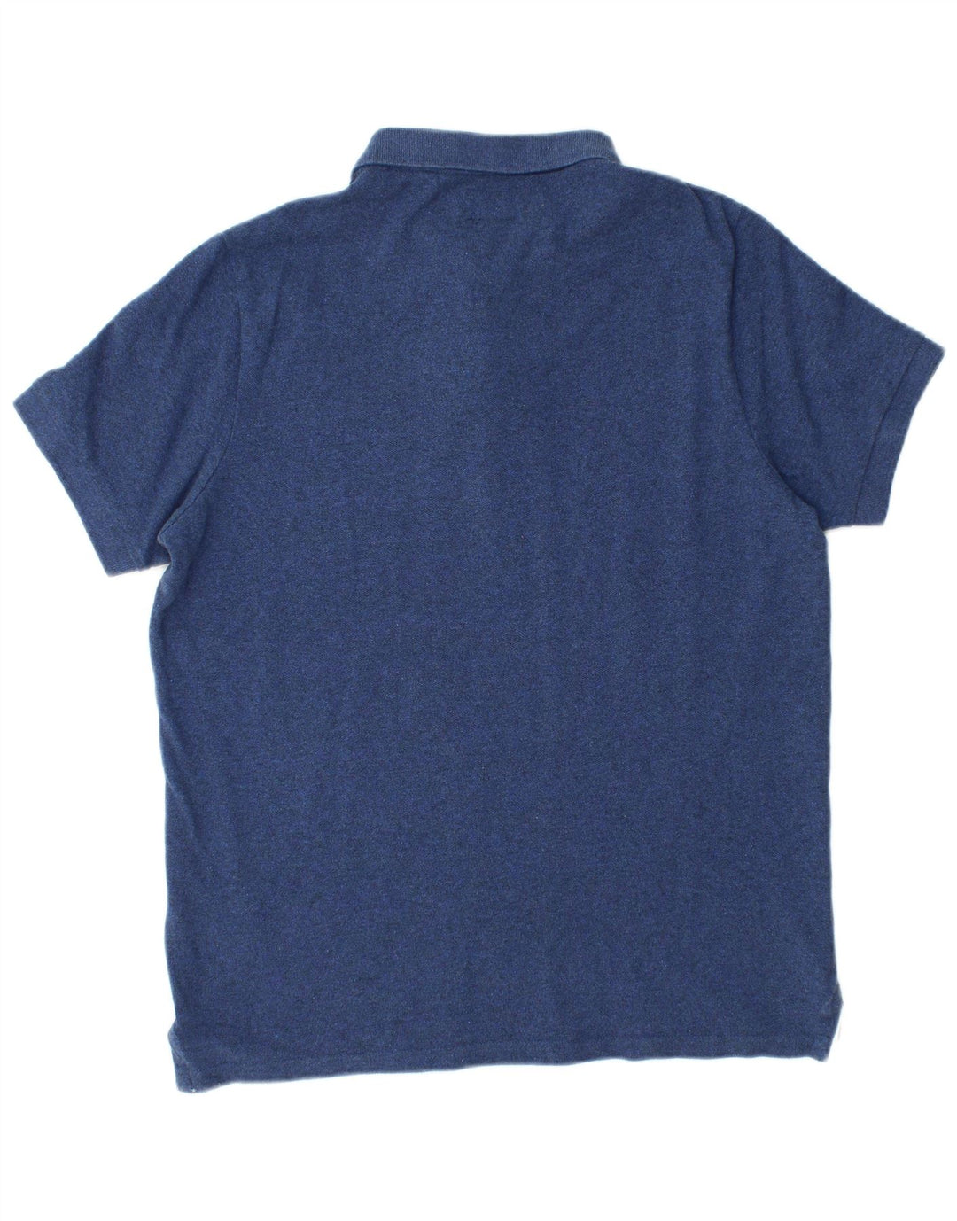 Polo da uomo Superdry Large in cotone blu navy