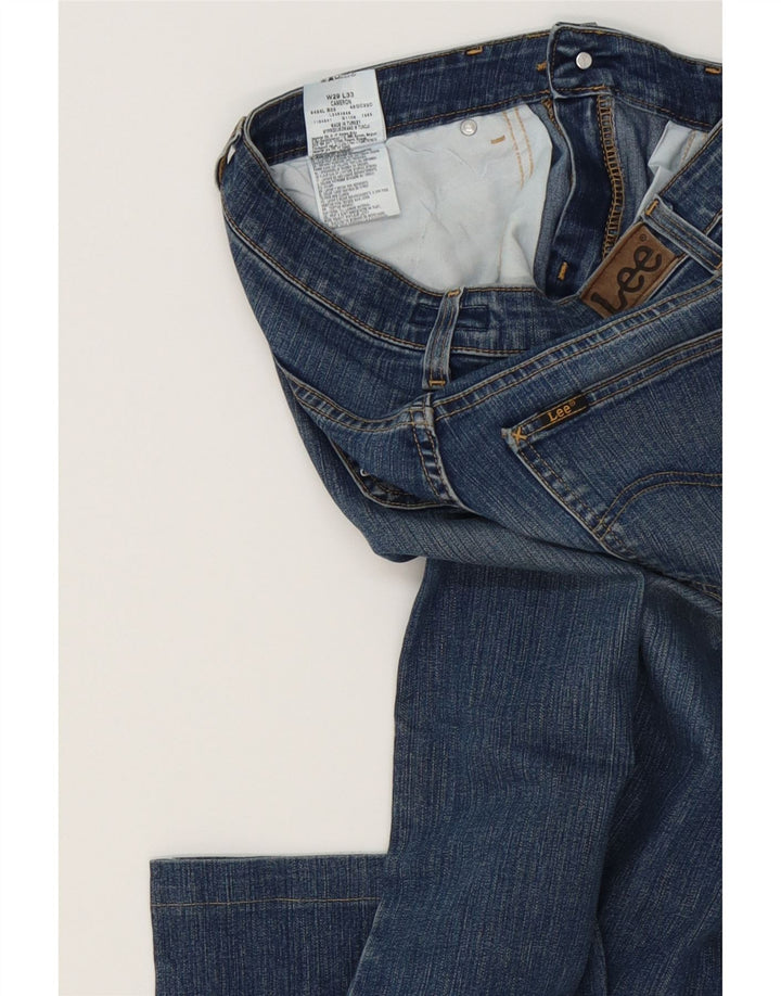 LEE Womens Cameron Straight Jeans W29 L29 Blue Cotton Vintage Lee and Second-Hand Lee from Messina Hembry 