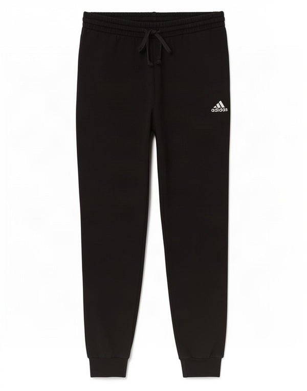 Adidas Womens Tracksuit Trousers Joggers UK 12 Medium Black Cotton