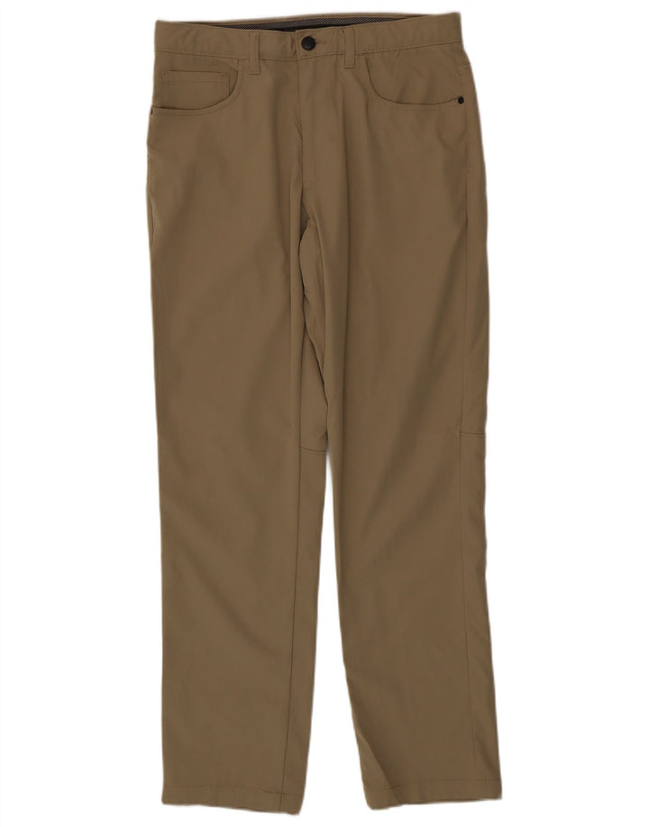 Pantaloni casual dritti da uomo Lee W32 L32 Poliestere beige