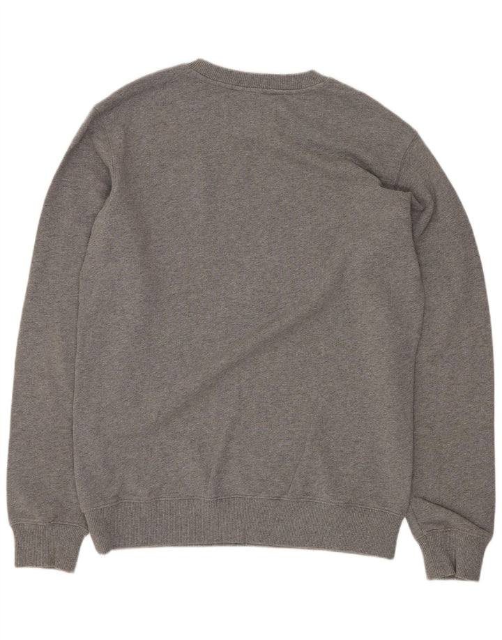 Calvin Klein Jeans Felpa grafica da uomo Maglione in cotone grigio medio