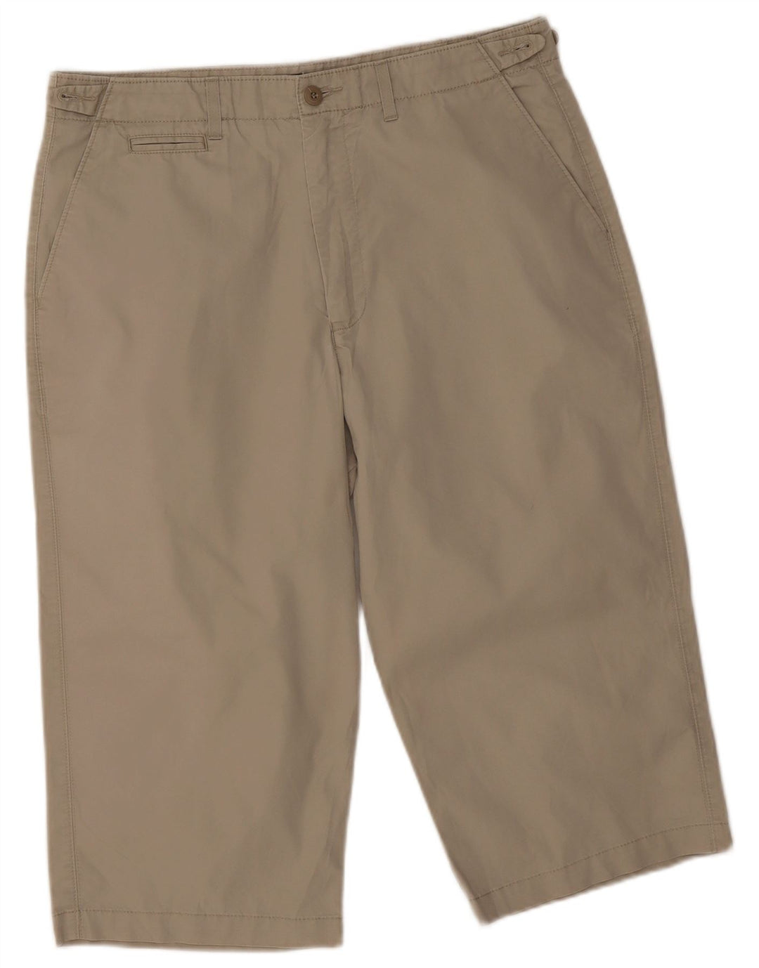 Bermuda da uomo Marks & Spencer blu Harbour W34 grande cotone beige