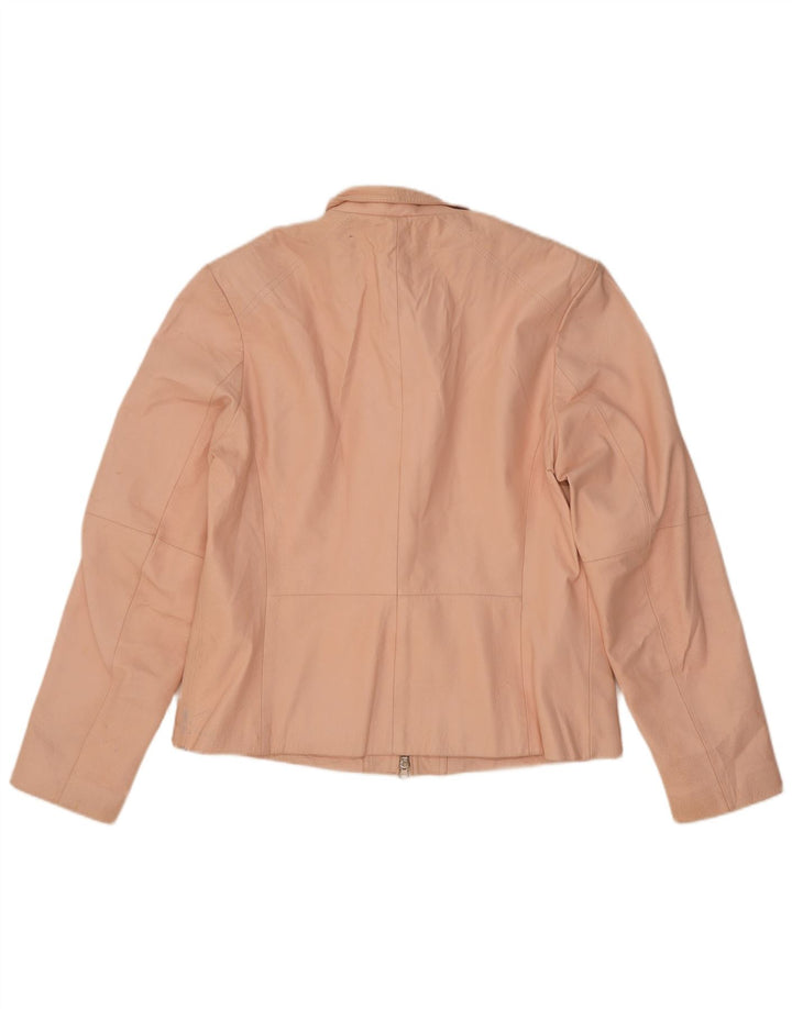 Giacca in pelle da donna TCM UK 14/16 grande rosa