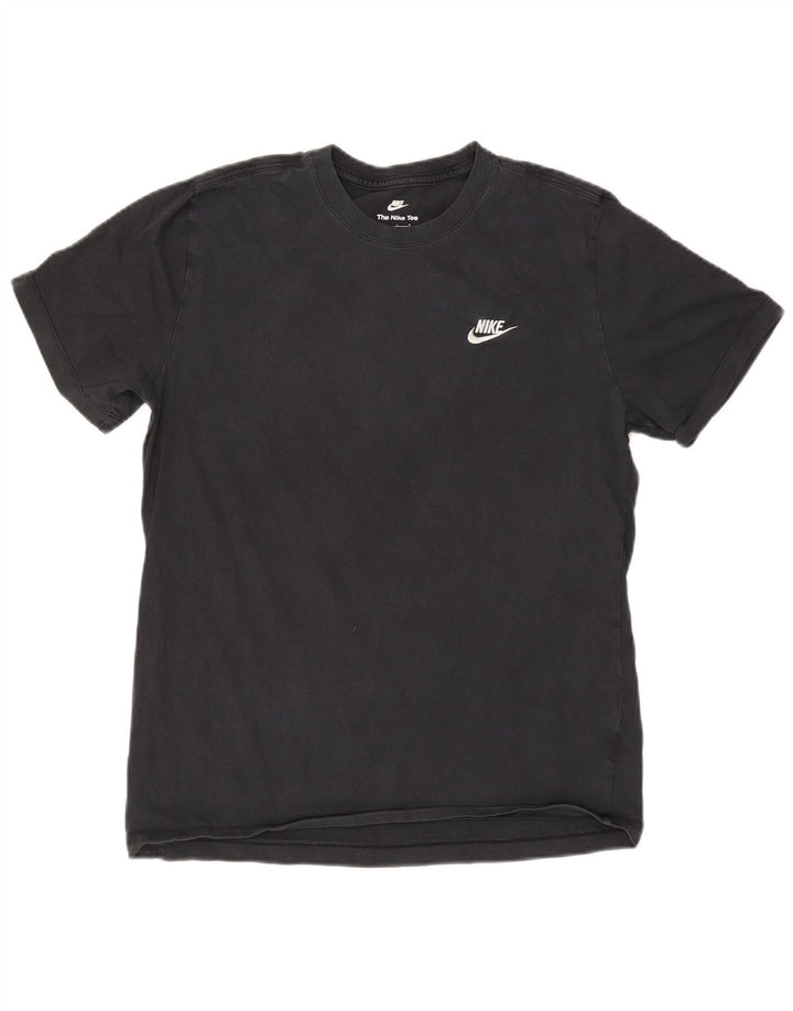 T-shirt da uomo Nike Top grande in cotone nero