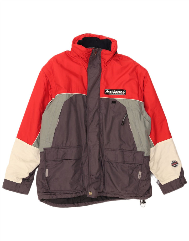 Giacca a vento da uomo Anzi Besson UK 42 XL multicolore Colourblock