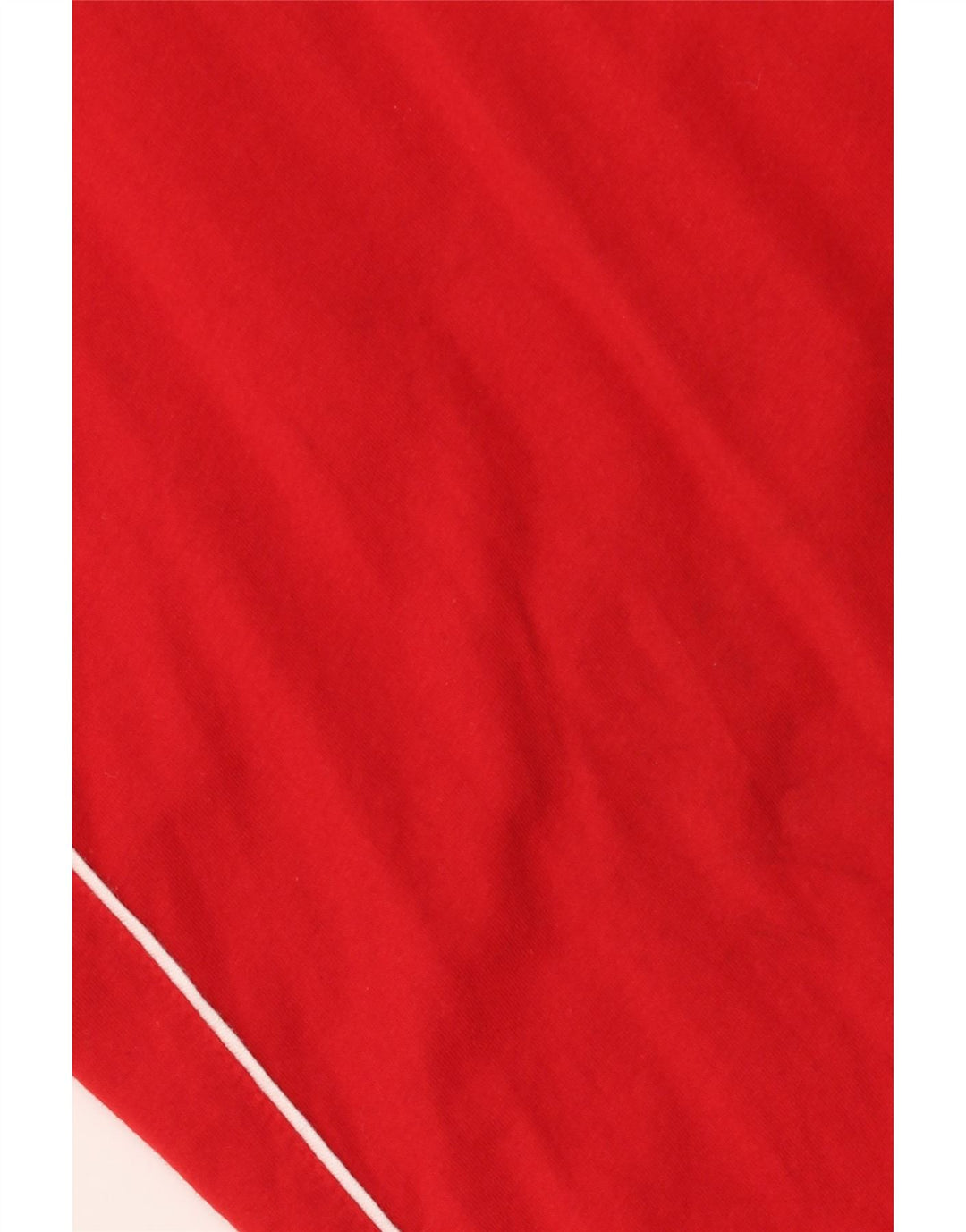 T-shirt grafica ADIDAS da uomo Italia Top grande in cotone rosso