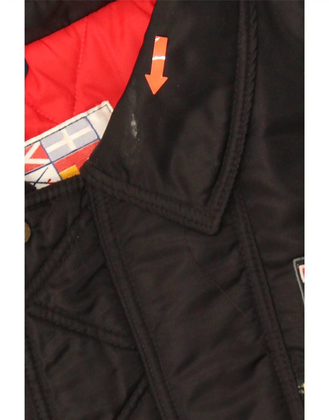 Giubbotto bomber imbottito da uomo Polbot UK 42 XL nero in poliammide
