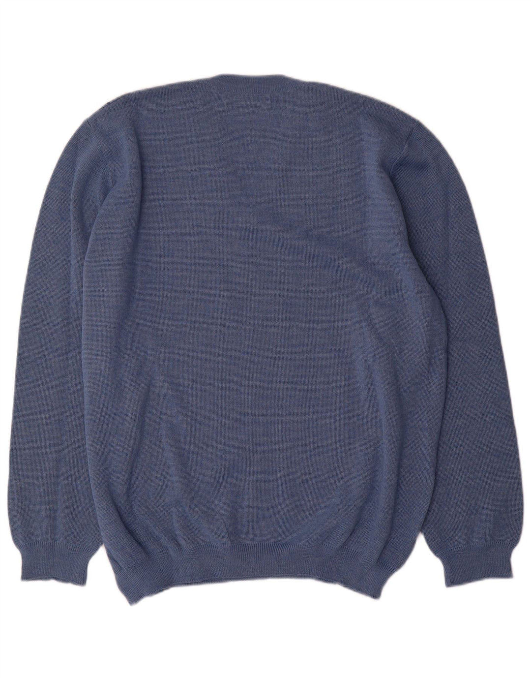 Maglieria Maglione da uomo con scollo a V IT 54 XL Blu Argyle/Lana diamante