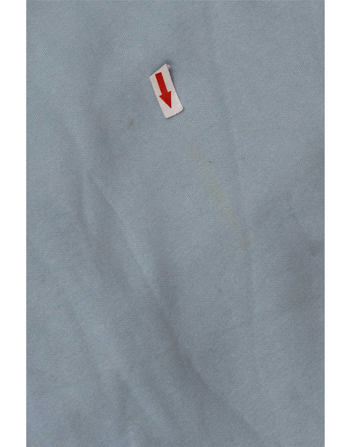Felpa grafica da uomo Kappa, maglione grande, cotone color block blu