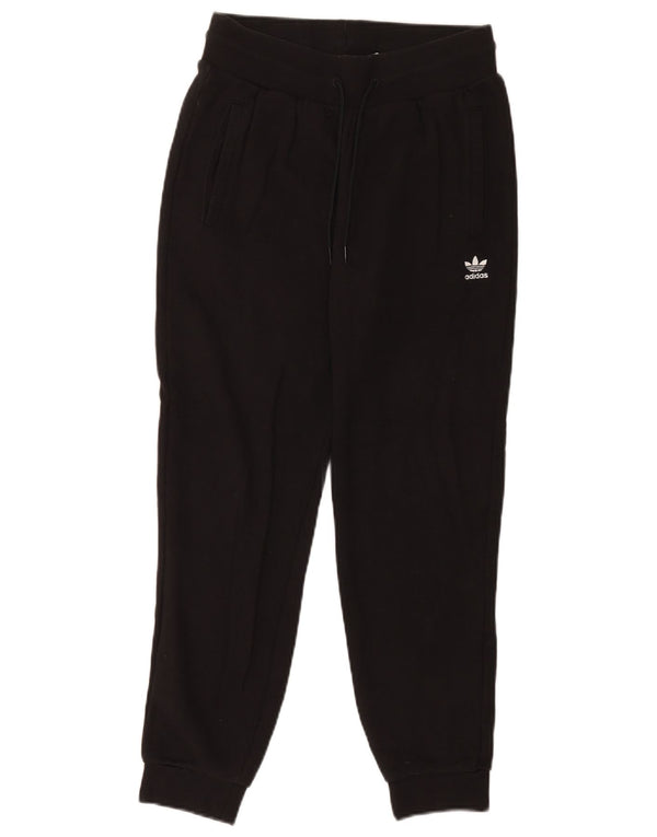 Pantaloni da tuta da donna Adidas Joggers UK 10 Small Black Cotton