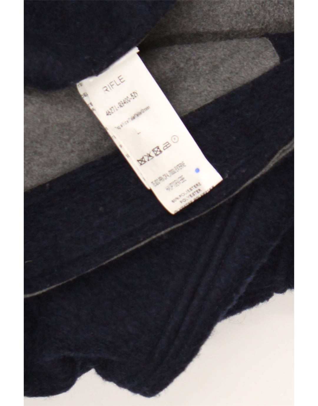 Giacca militare da uomo Rifle UK 40 Large Blu Navy Poliestere