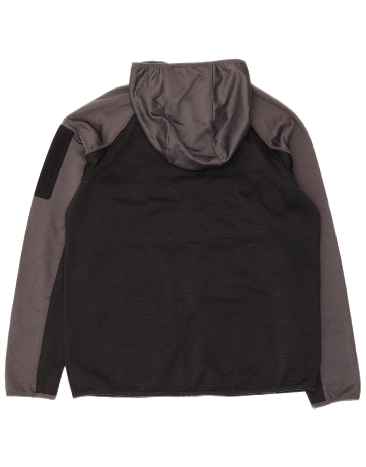 Maglione con cappuccio e zip per ragazzi Berghaus 14-15 anni in poliestere color block grigio
