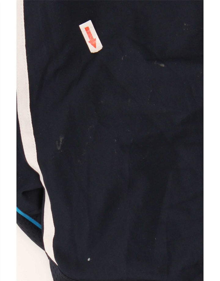 Pantaloni da tuta da uomo Adidas medi in poliestere blu navy