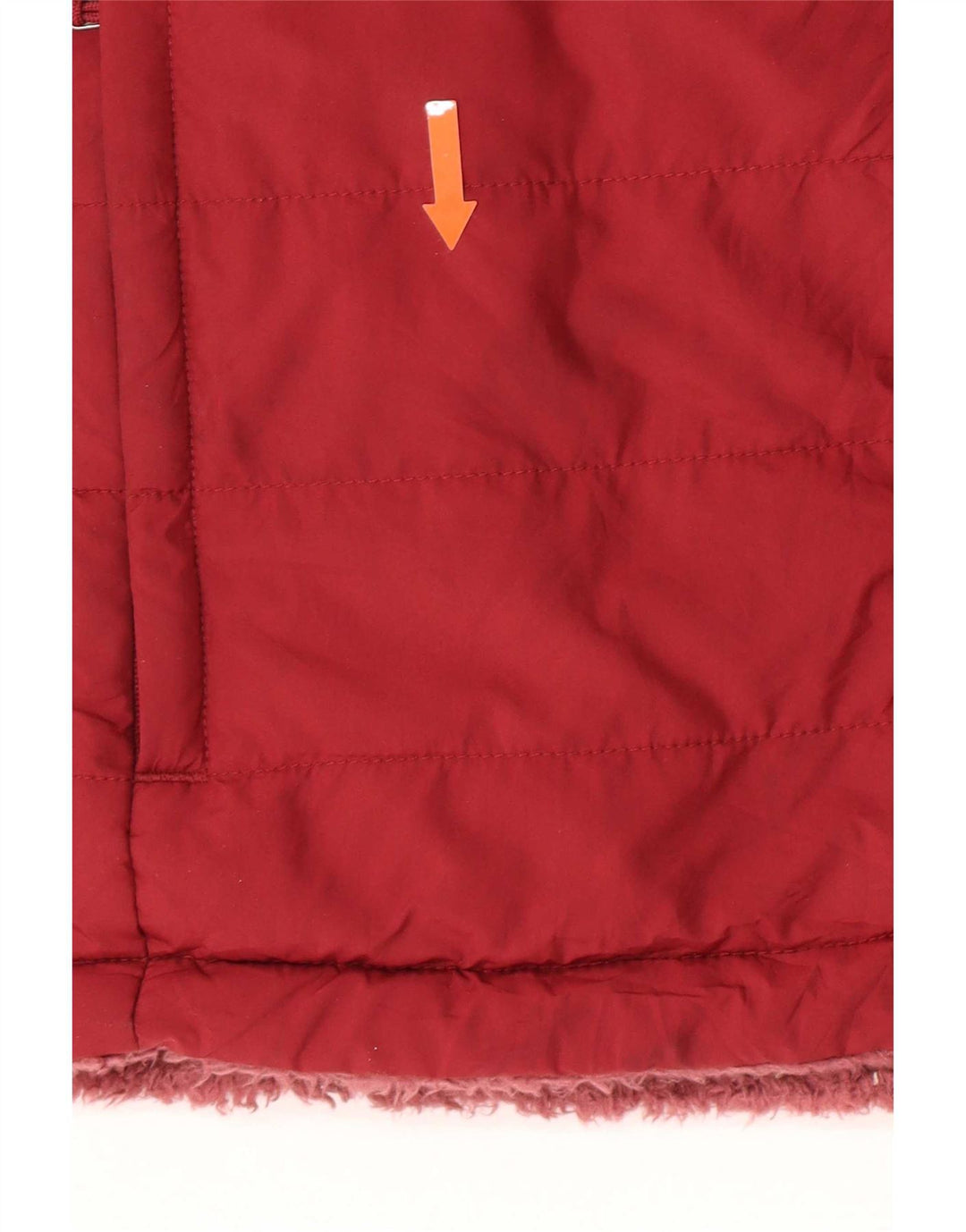 Giacca imbottita reversibile da donna The North Face UK10 piccola bordeaux
