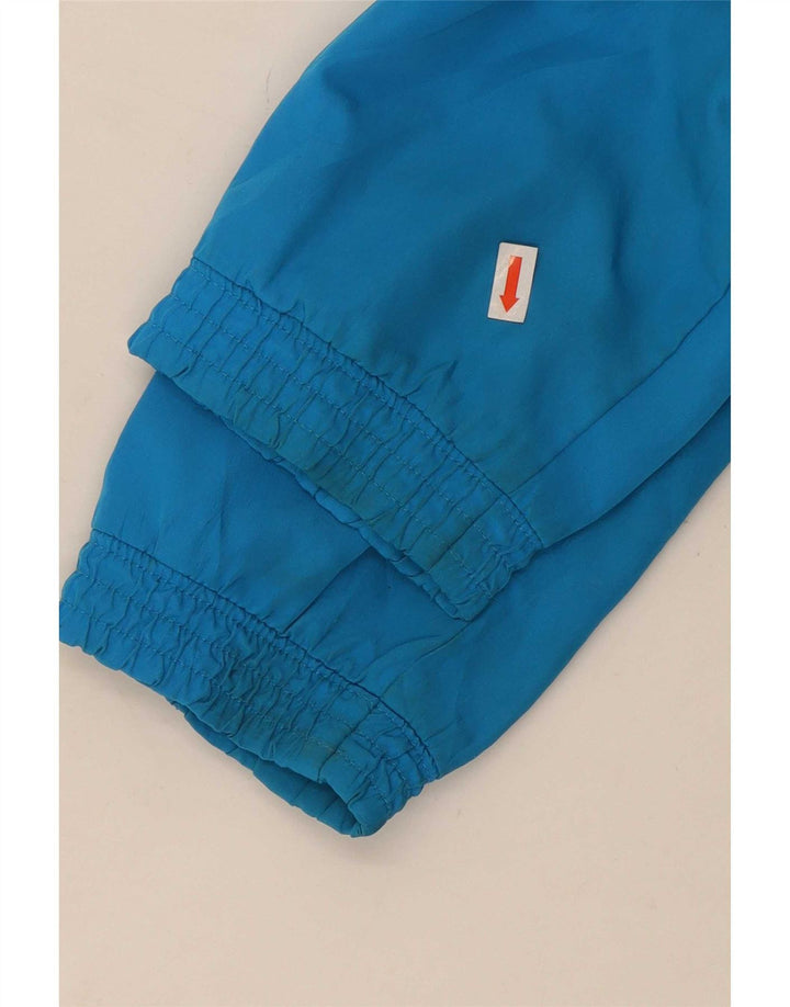 Giacca da ginnastica grafica da uomo Adidas Top in poliestere blu medio