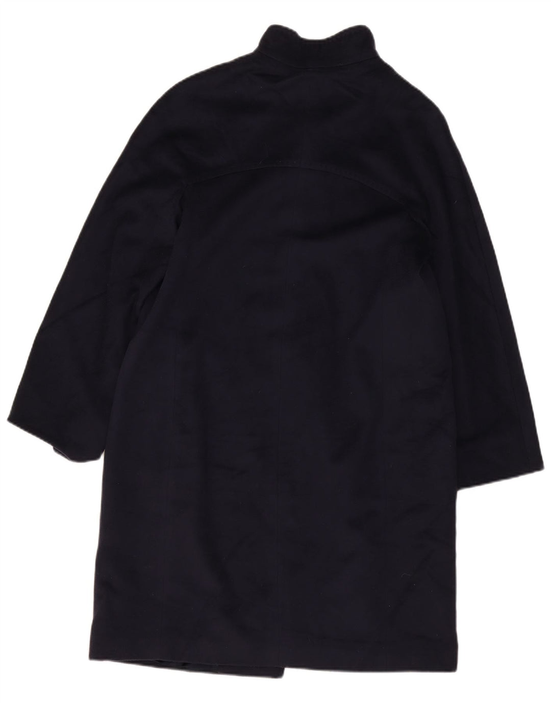 Cappotto da donna Max Mara UK 16 Large in lana vergine blu navy