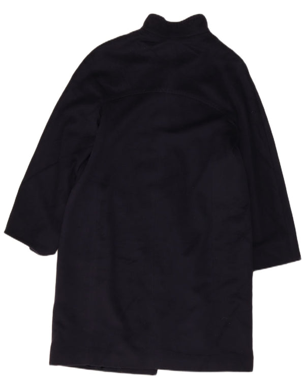 Cappotto da donna Max Mara UK 16 Large in lana vergine blu navy