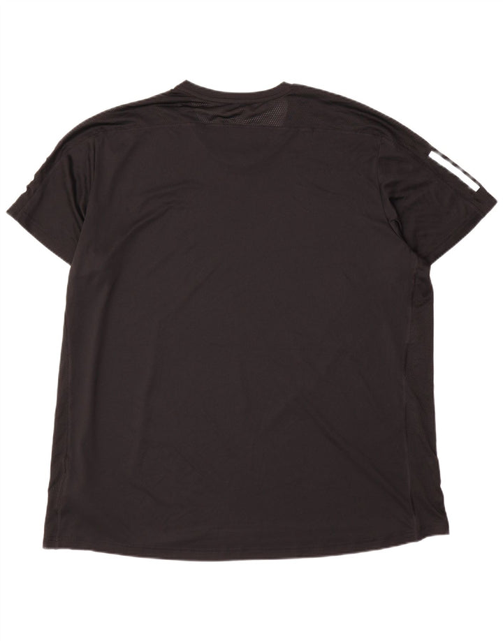 T-shirt ADIDAS da uomo Aeroready Top 2XL poliestere nero