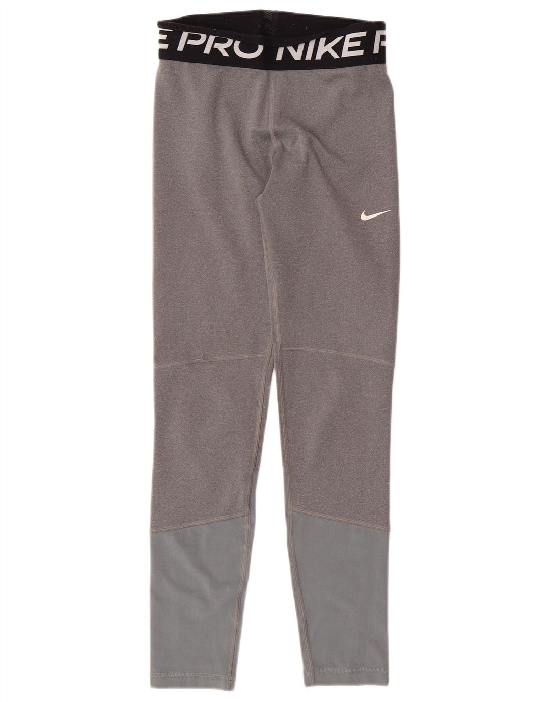 Leggings grafici NIKE per ragazze Dri Fit 12-13 anni, grande, color grigio