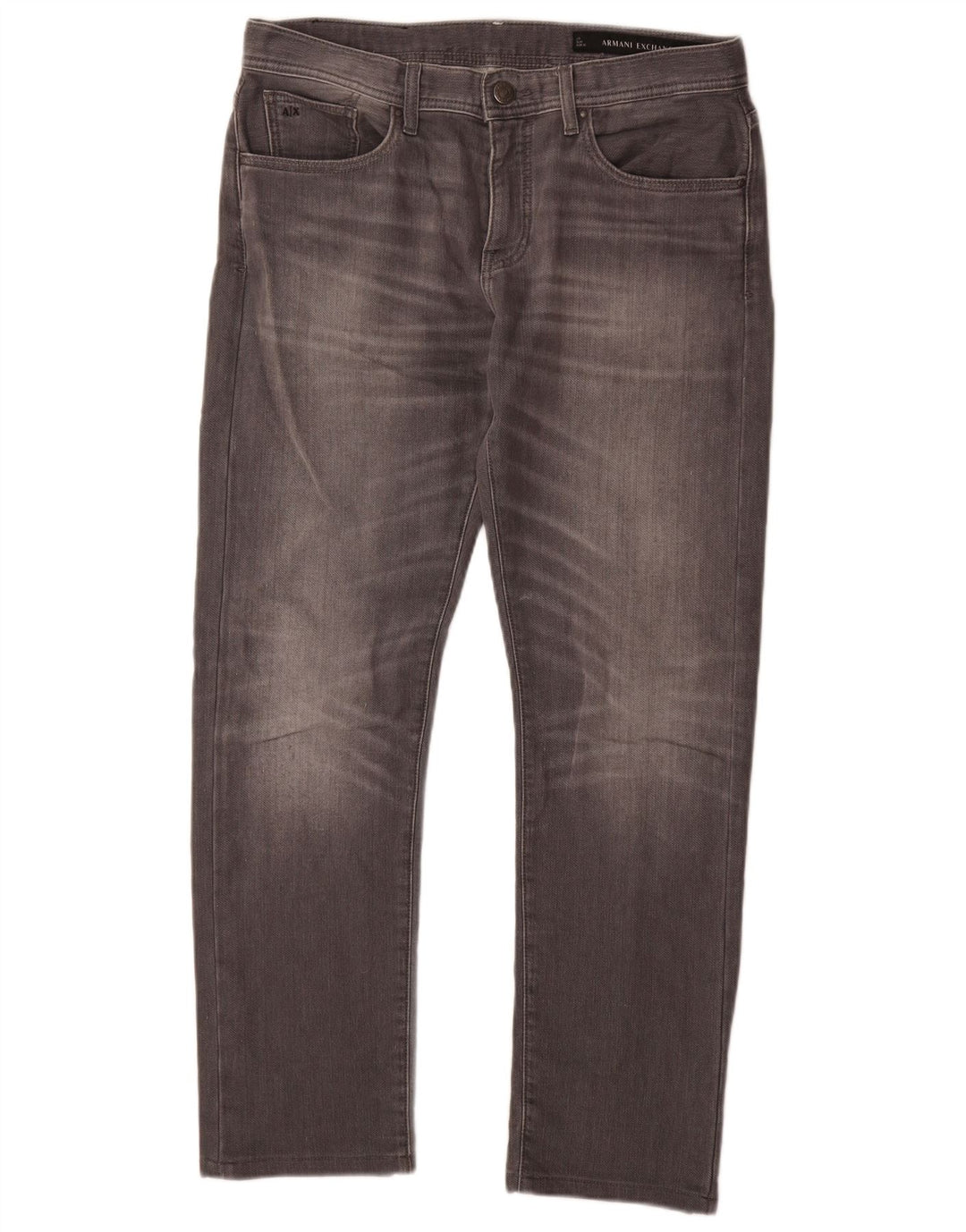 Jeans slim da uomo Armani J13 W32 L30 cotone grigio