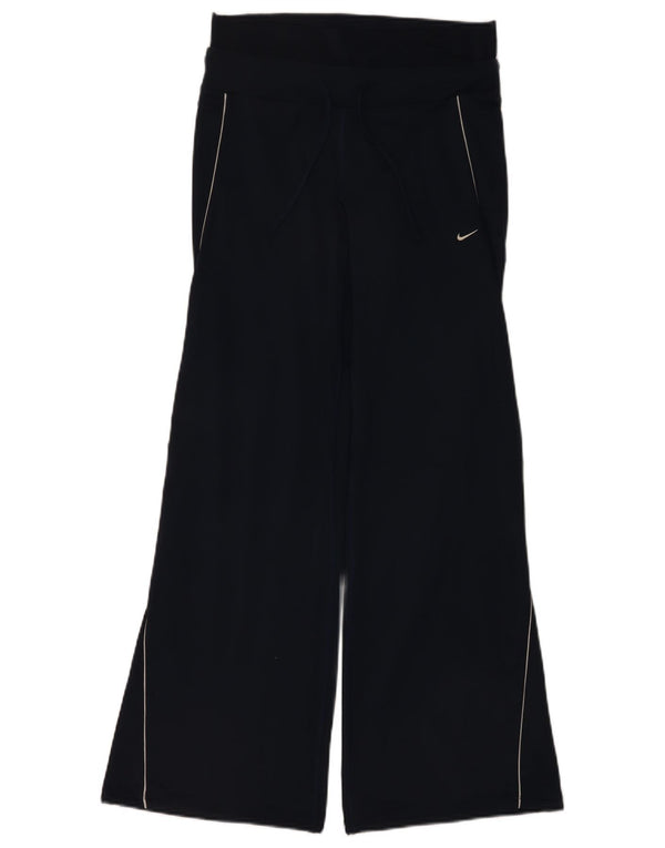 Pantaloni da tuta Nike da donna Flare UK 8/10 Small Poliestere blu navy