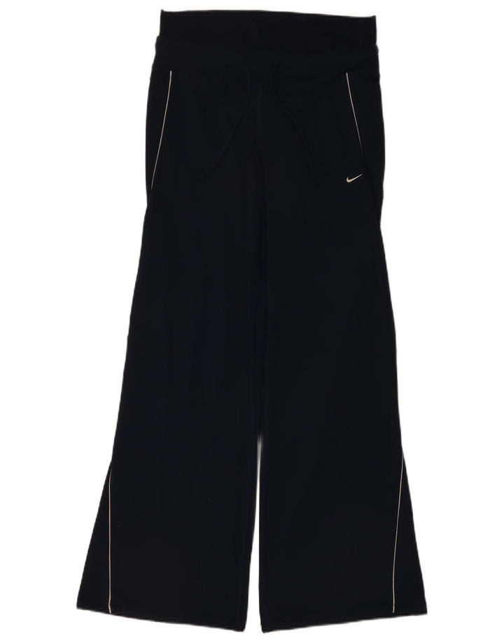 Pantaloni da tuta Nike da donna Flare UK 8/10 Small Poliestere blu navy
