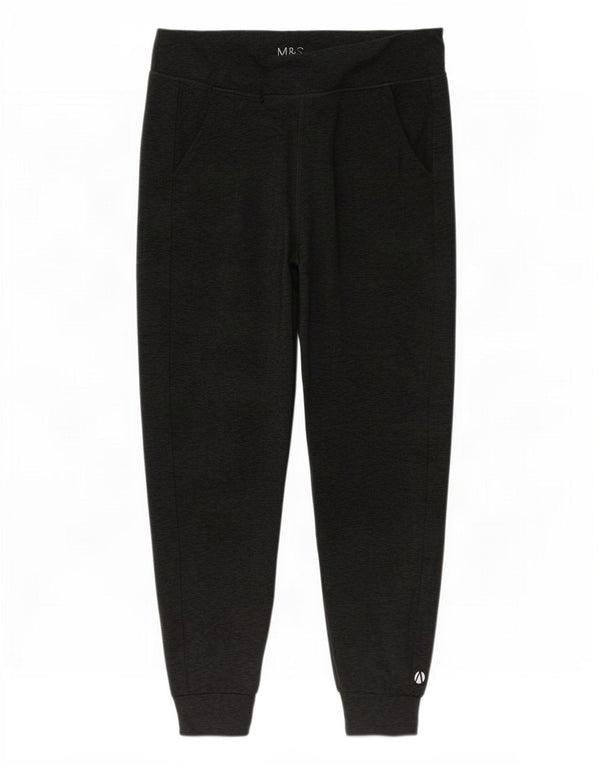 Pantaloni da tuta da donna Marks & Spencer Joggers UK 14 Large Grey Flecked