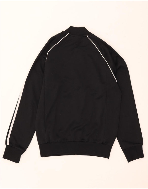 Giacca da ginnastica da uomo Adidas Small nera in poliestere
