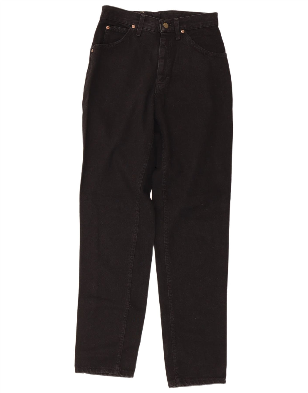 Jeans affusolati a vita alta da donna LEE W28 L33 cotone nero