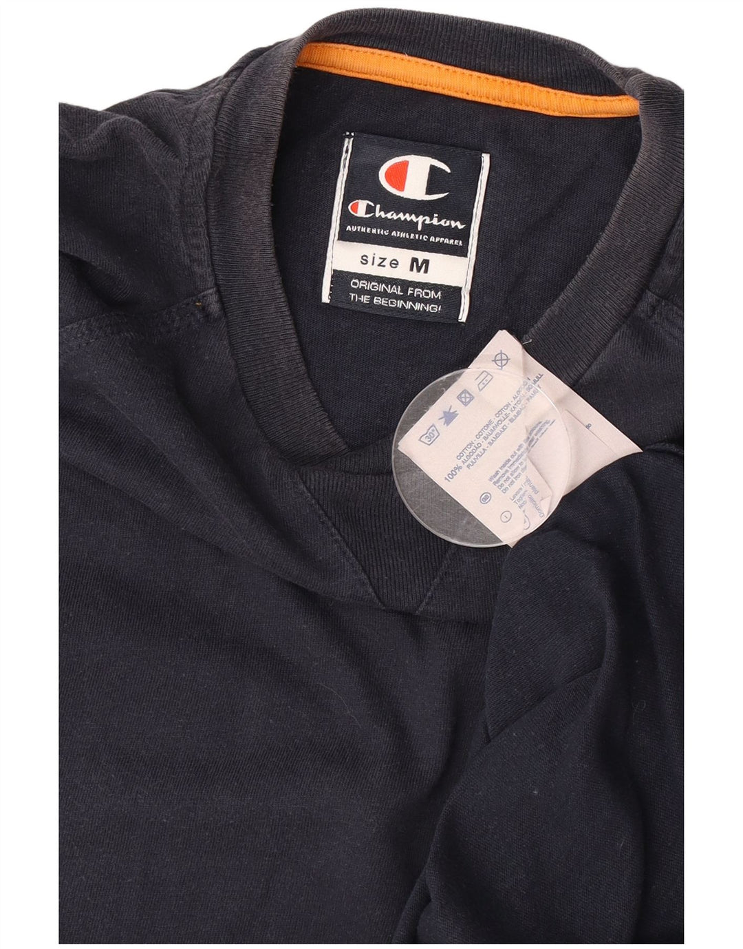Canotta da uomo Champion in cotone medio blu navy