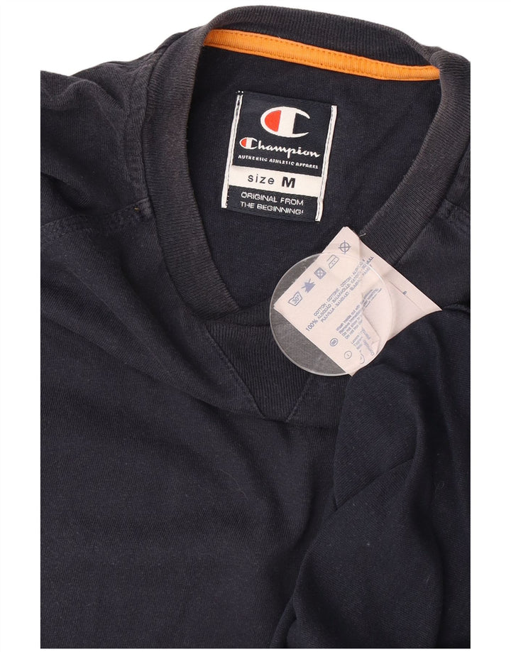 Canotta da uomo Champion in cotone medio blu navy