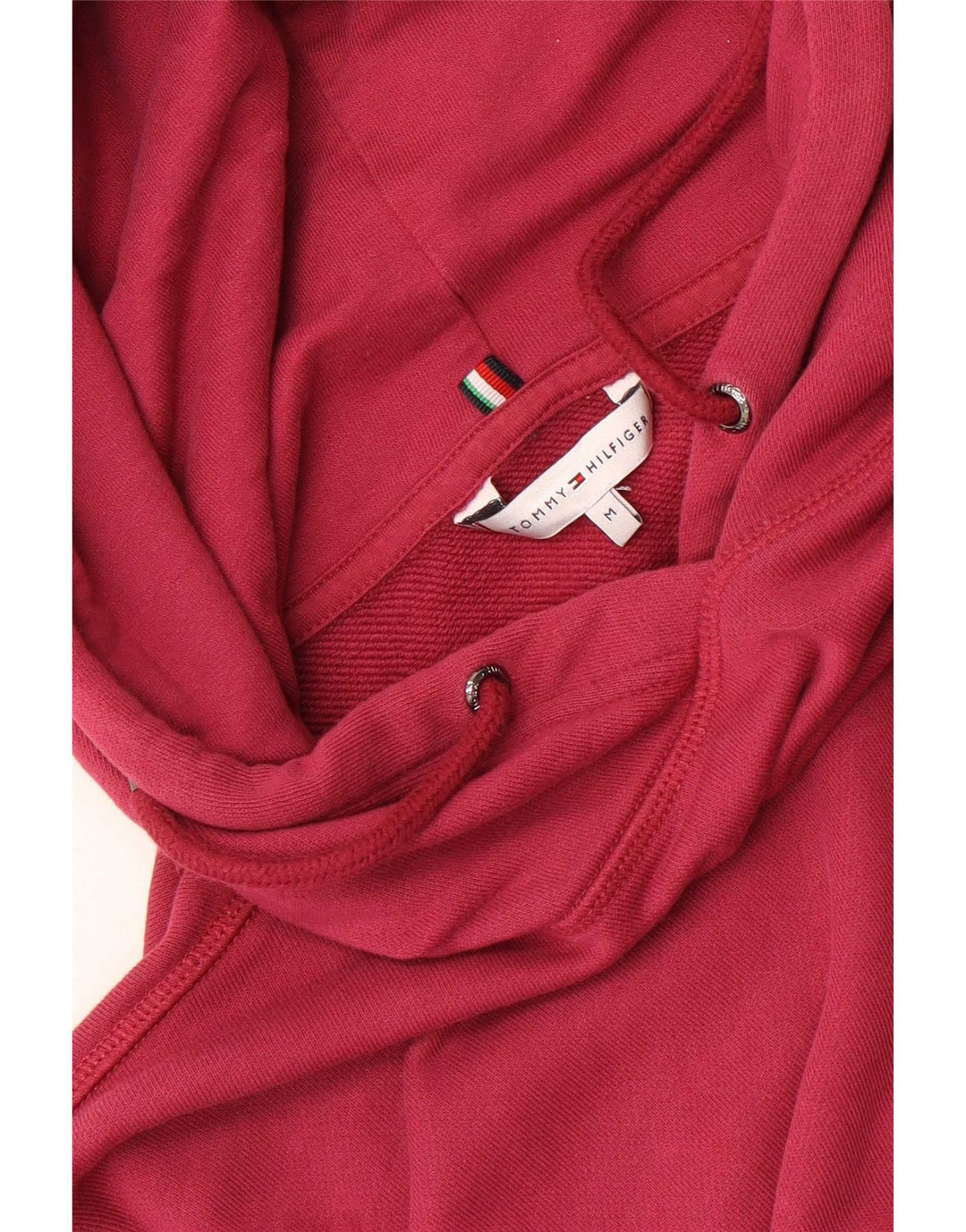Maglione con cappuccio da donna Tommy Hilfiger UK 14 rosa medio