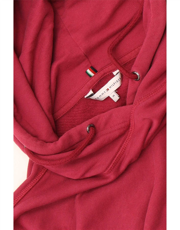 Maglione con cappuccio da donna Tommy Hilfiger UK 14 rosa medio