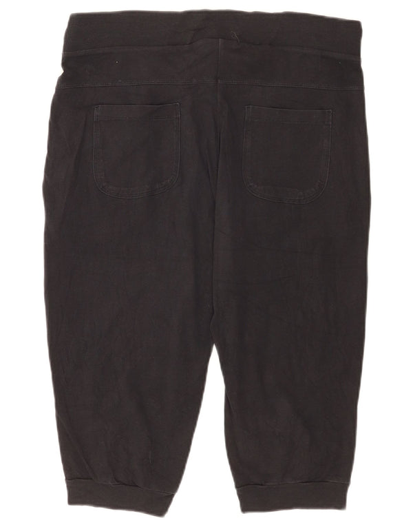 Pantaloncini sportivi da donna Champion Heritage Fit Bermuda UK 14 cotone nero medio