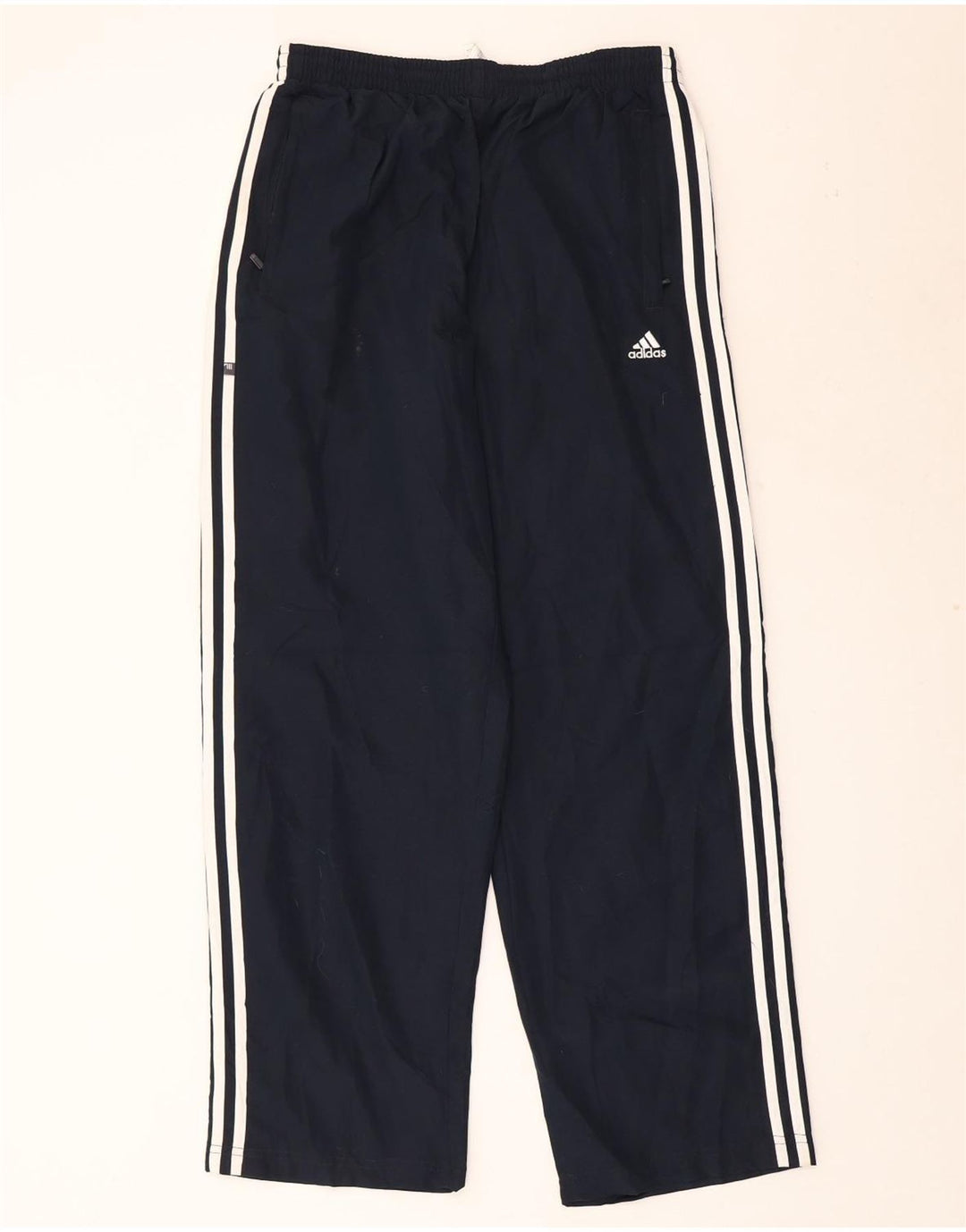 Pantaloni da tuta da uomo ADIDAS medio nero in poliestere