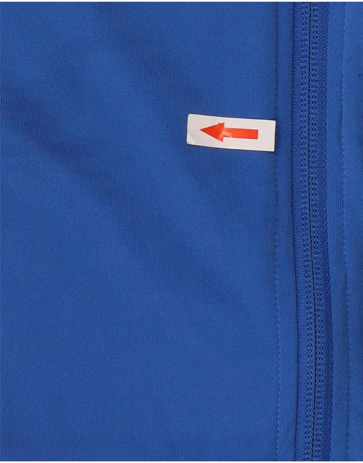 Giacca sportiva da donna con grafica Nike, blu medio, in poliestere
