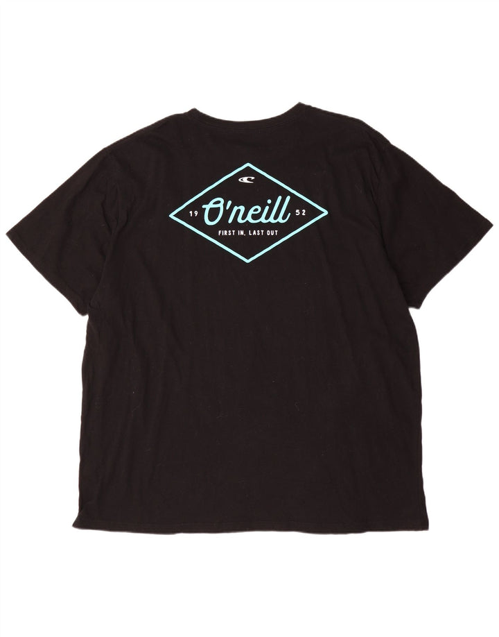 T-shirt grafica da uomo O'Neill Top 2XL cotone nero