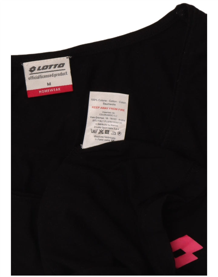 Canotta da donna LOTTO UK 14 cotone nero medio