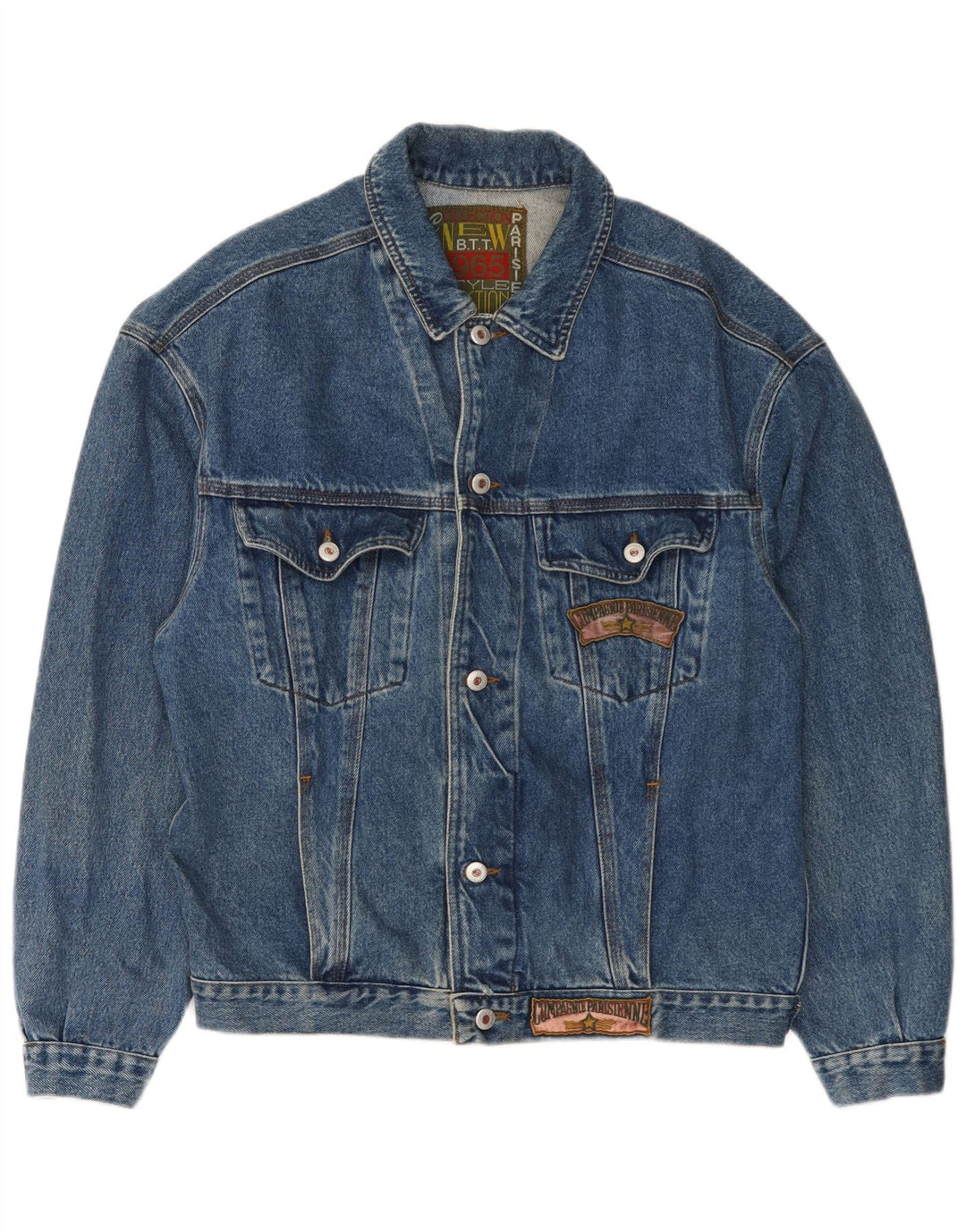 Giacca di jeans da uomo Compagnie UK 40 grande blu