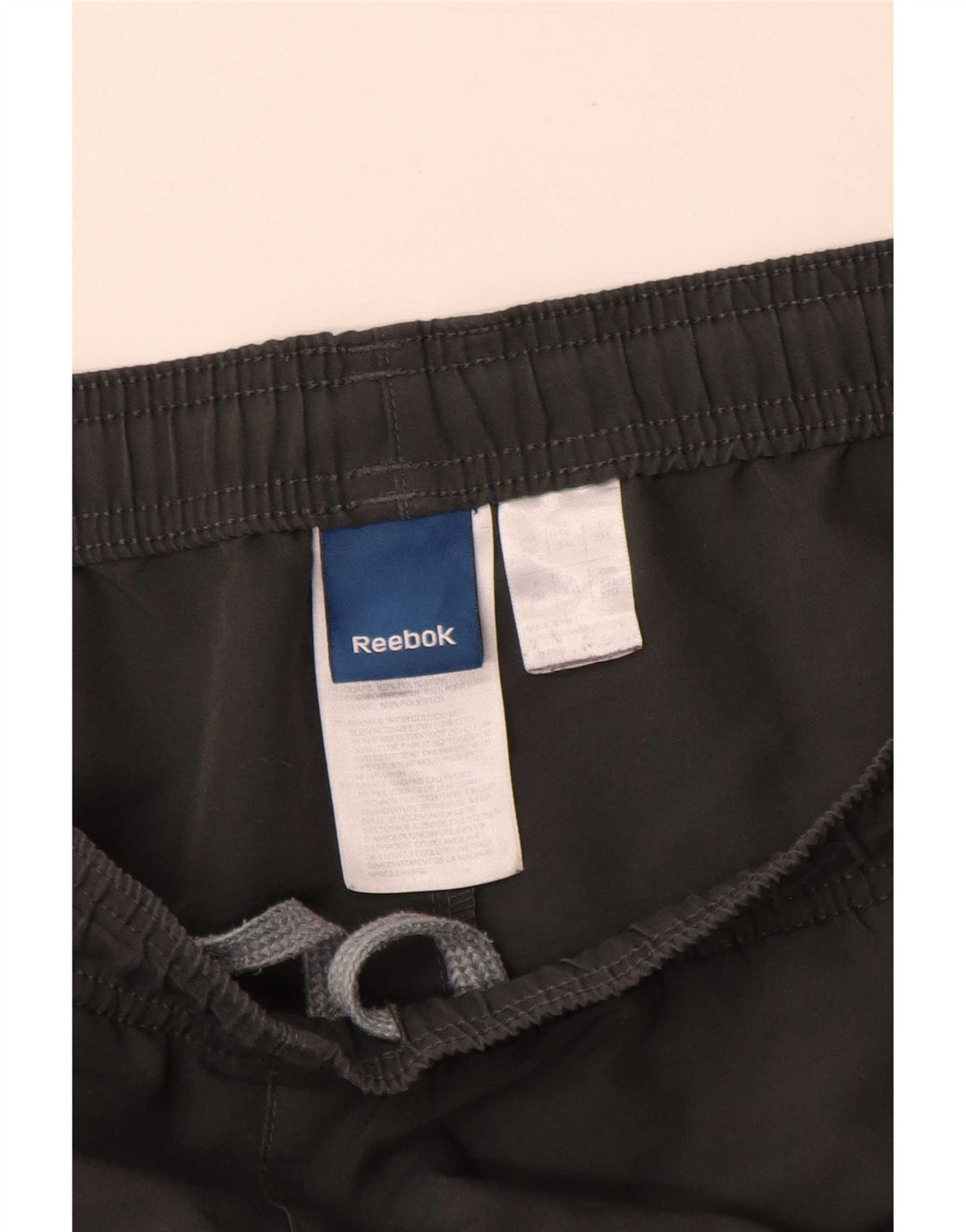 Pantaloncini sportivi Reebok da uomo 2XL Poliestere color block grigio